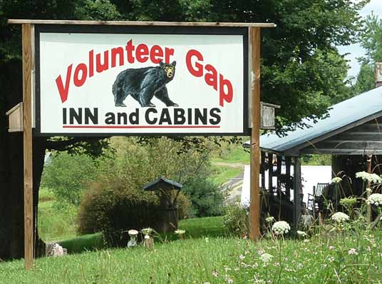 Volunteer gap Inn & Cabins
